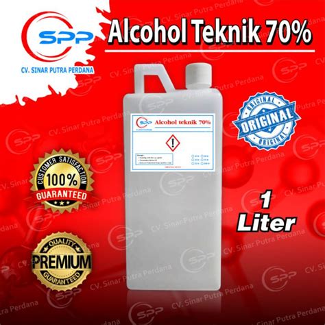 Jual ALKOHOL 70 1Liter Antiseptic Ethanol Teknis Shopee Indonesia