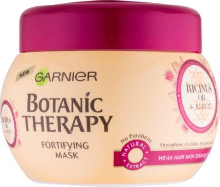 Garnier Botanic Therapy Ricinus Oil Masque Fortifiant Pour Les Cheveux