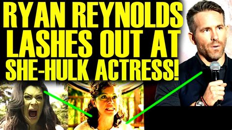 Ryan Reynolds Rages At She Hulk Actress After Deadpool And Wolverine