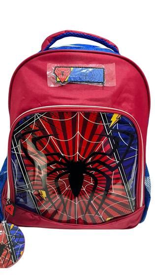 Mochila Homem Aranha De Costas Infantil Novidade Henri Mochilas