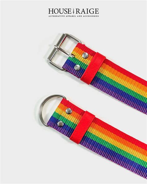 Gay Pride Rainbow Belt ⋆ House Of Raige