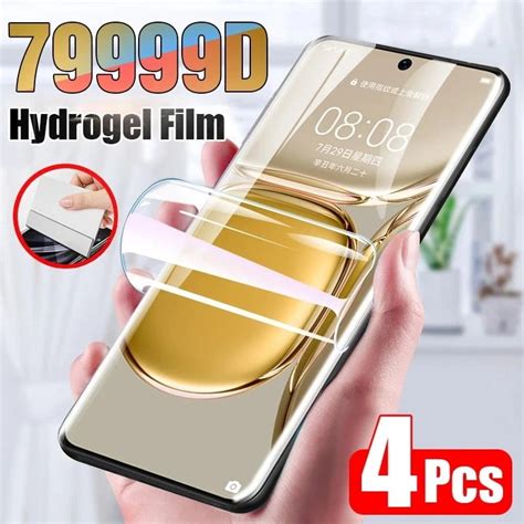 4 Pcs Full Cover Hydrogel Film For Honor 70 50 20 20i 10 10i 9 9x 8x 90 X8a X9a X7a Pro Lite