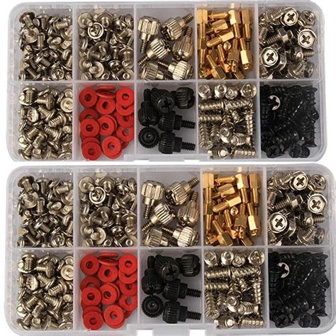 228pcs Computer Screw Standoffs Set Accessories Kit Diy Motherboard