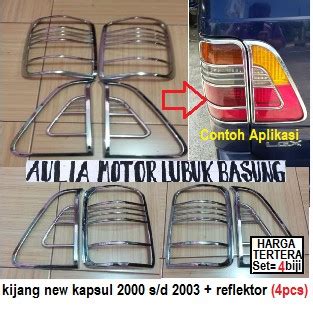 Jual Aksesoris Garnish Lampu Stop Belakang Toyota Kijang New Kapsul