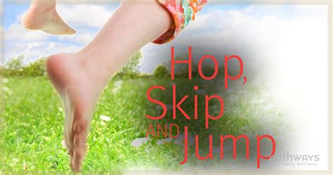 Hop Skip And Jump Physical Activities For Children