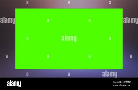 Sequence Of Green Screens Moving Left To Right Stock Video Footage Alamy