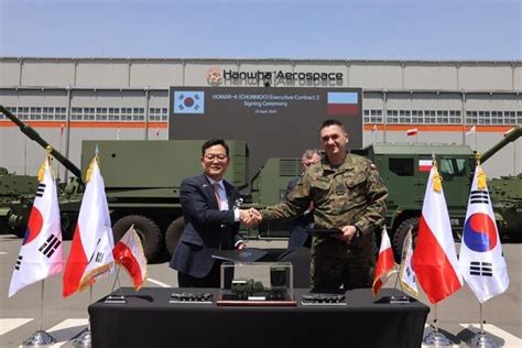 Hanwha Aerospace Signs 2nd Executive Contract For Polish Multiple Rocket Launcher System