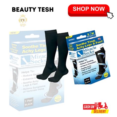 Miracle Socks Compression Healing Socks Anti Varicose Lazada Ph