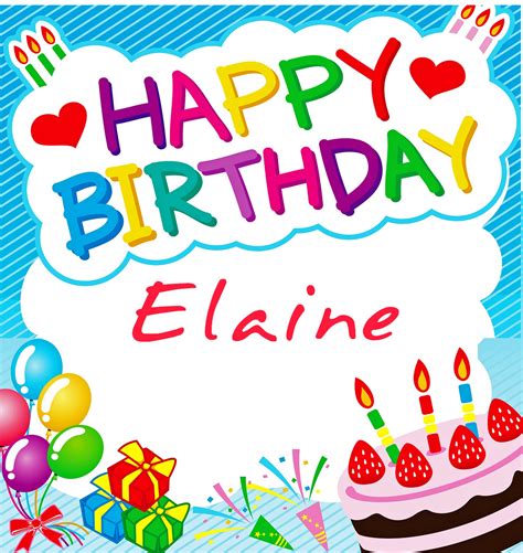 50 Best Birthday 🎂 Images For Elaine Instant Download