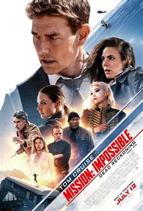 Cartel De La Película Misión Imposible Sentencia Mortal Parte Uno