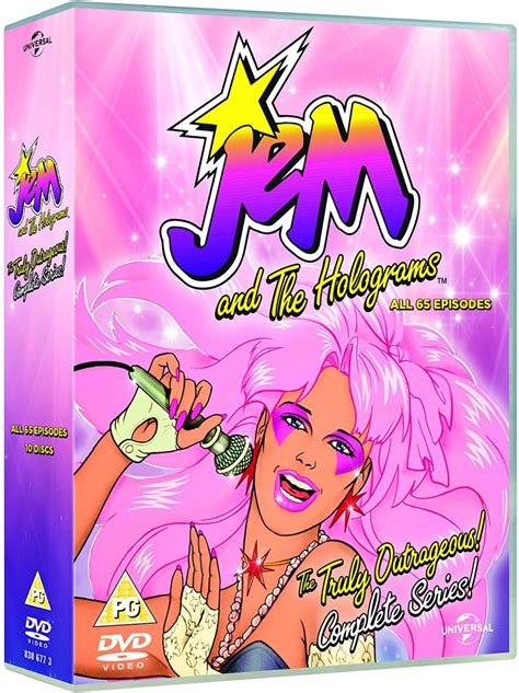 K P Jem And The Holograms The Truly Outrageous Complete Series Dvd