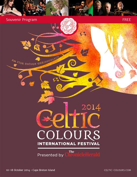 Celtic Colours International Festival 2014 Program By Celtic Colours