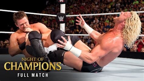 Dolph Ziggler Vs The Miz Intercontinental Title Match Night Of