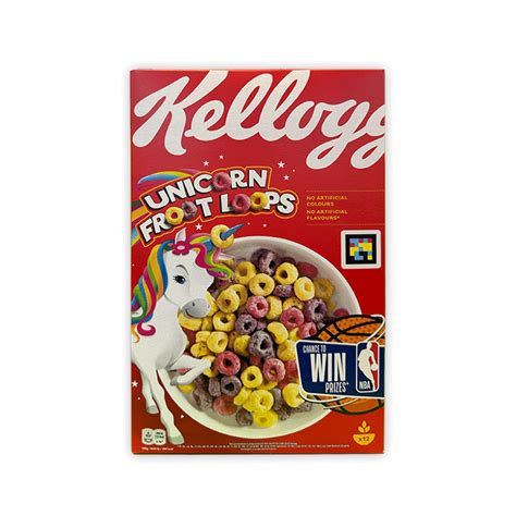 Kelloggs Unicorn Froot Loops 375 Gr Gurmetat