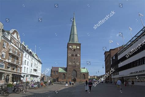 Aarhus Cathedral Centre Aarhus Editorial Stock Photo - Stock Image | Shutterstock