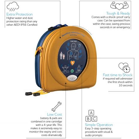 HeartSine Samaritan PAD 350P Defibrillator