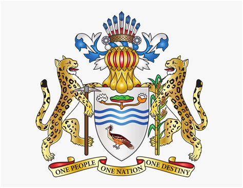 Guyana National Coat Of Arms , Free Transparent Clipart - ClipartKey