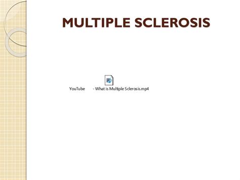 PPT Pathology And Pathogenesis Of Multiple Sclerosis PowerPoint