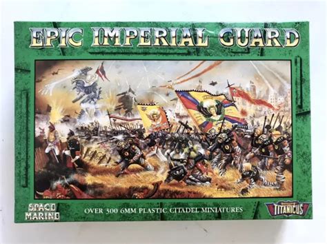 EPIC SCALE 40K Imperial Guard OOP Rare 6mm Warhammer BNIB Citadel