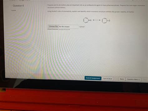 Solved Question 5 A There Are Five 5 Resonance Structures