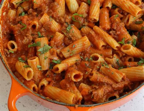 Bolognese Pasta Recipe | Small Town Woman