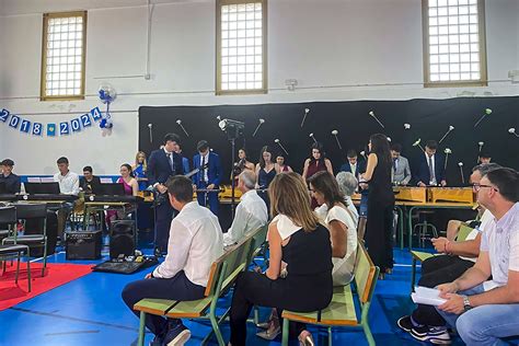 El alumnado del IES Alonso Quijano celebró el viernes su acto de