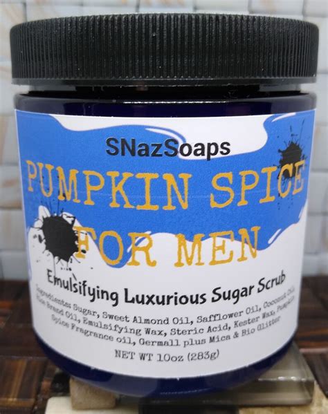 Emulsifying Sugar Scrub For Men Sugar Scrub For Him Ts Etsy