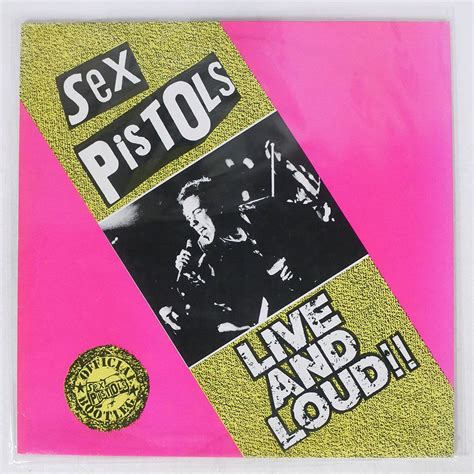 Yahoo オークション 英 SEX PISTOLS LIVE AND LOUD LINK LINKLP063 LP