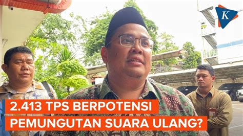 Bawaslu Ungkap Ada Pemilih Nyoblos Lebih Dari Sekali Di 2 413 TPS YouTube