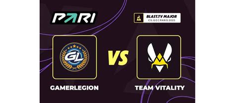 Клиенты PARI Team Vitality станет чемпионом BLAST tv Paris Major 2023