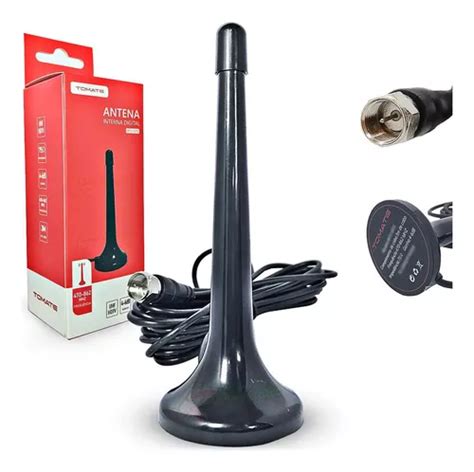 Antena Digital Interna Amplificada K Hd Hdtv Tv Tomate Mercadolivre