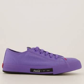 T Nis Coca Cola Daytona Colors Feminino Roxo Futfanatics