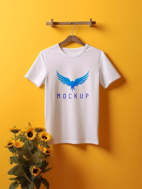 Premium PSD | T shirt mockup psd