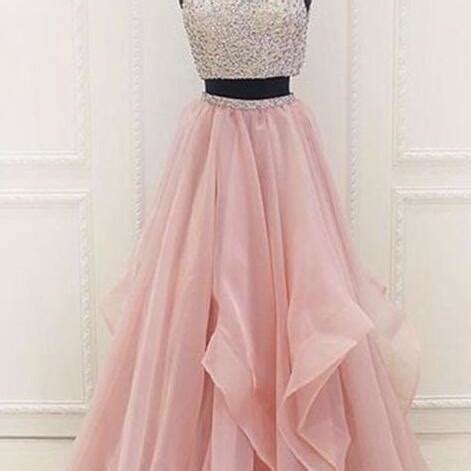 Beading Sexy Prom Dress Prom Dress Tulle Charming Prom Dress Elegant