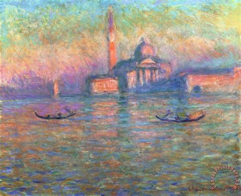 Claude Monet San Giorgio Maggiore Venice Art Print For Sale