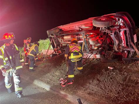 Fairfield Firefighters Use Stabilizing Struts To Rescue Vehicle Driver