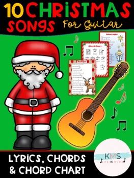 10- Guitar-Christmas-Songs- CHORDS by KMS Life in Music | TPT