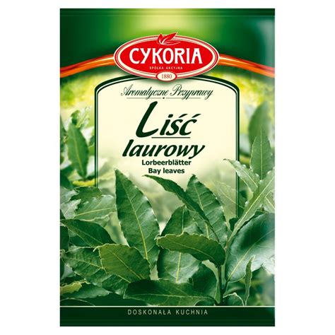 Cykoria Aromatyczne Przyprawy Liść laurowy 12 g Delikatesy Dwójka