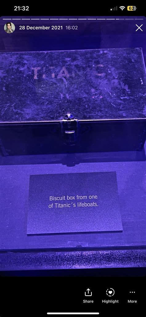 A few photos from the Titanic exhibit in London in 2021. Particularly