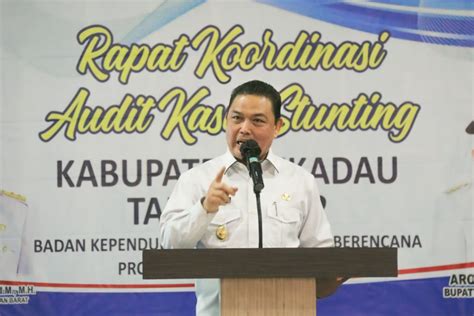 Optimis Penurunan Angka Stunting Di Kabupaten Sekadau Wagub Penyebab