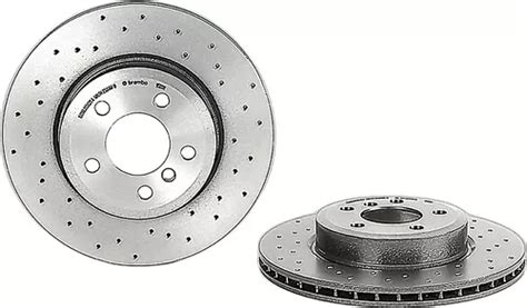 Jgo 2 Discos Hiperventilados Delanteros Bmw X3 04 09 Brembo Envío gratis