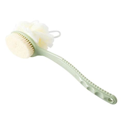 Buy Bath Shower Body Brush Exfoliating Long Handled Back Scrubber For