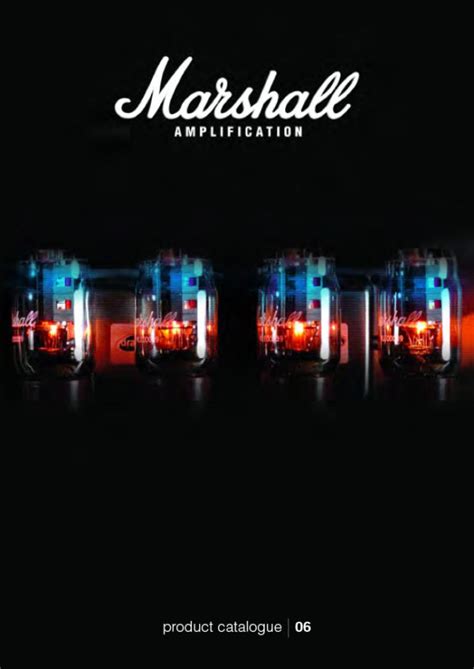 Marshall Catalogs - Guitar Compare - Marshall Price lists