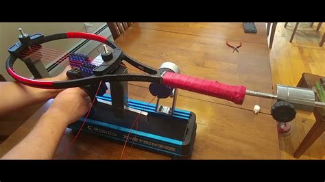 How To String A Tennis Racquet Updated Gamma X 2 Youtube