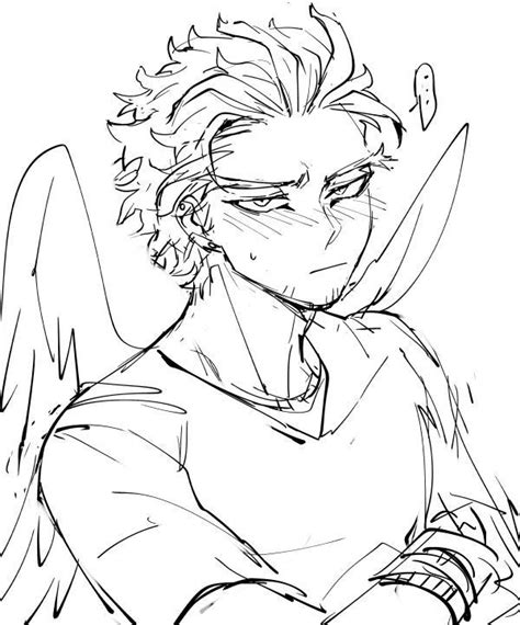 Mha Drawings Hawks