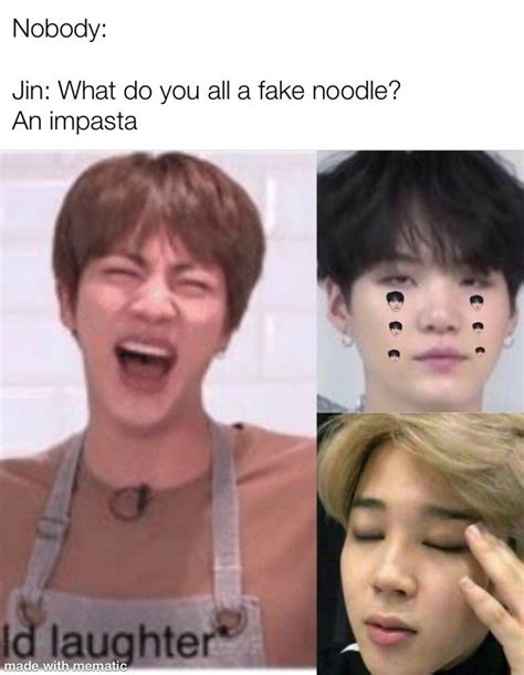 𝕊𝕡𝕖𝕒𝕜 𝕐𝕠𝕦𝕣𝕤𝕖𝕝𝕗⁷ On Twitter Dad Jokes Jin Dad Jokes Dad Jokes Funny