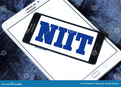 NIIT Limited company logo editorial stock image. Image of education ...