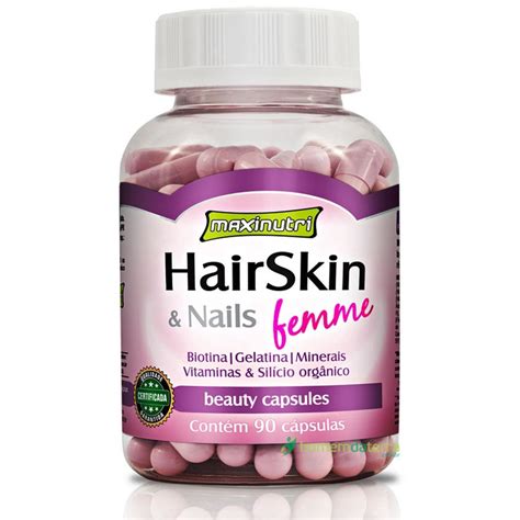 Hair Skin Nails Femme Cap Maxinutri Em Promo O Ofertas Na