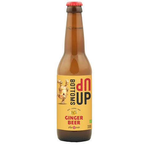 PIWO IMBIROWE BEZALKOHOLOWE BEZGLUTENOWE BIO 330 Ml GINGER PEOPLE