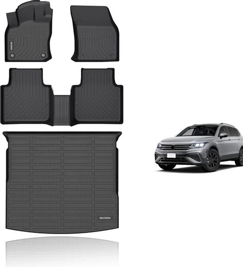 Amazon Kelcseecs Floor Mats Cargo Liner Custom For Volkswagen